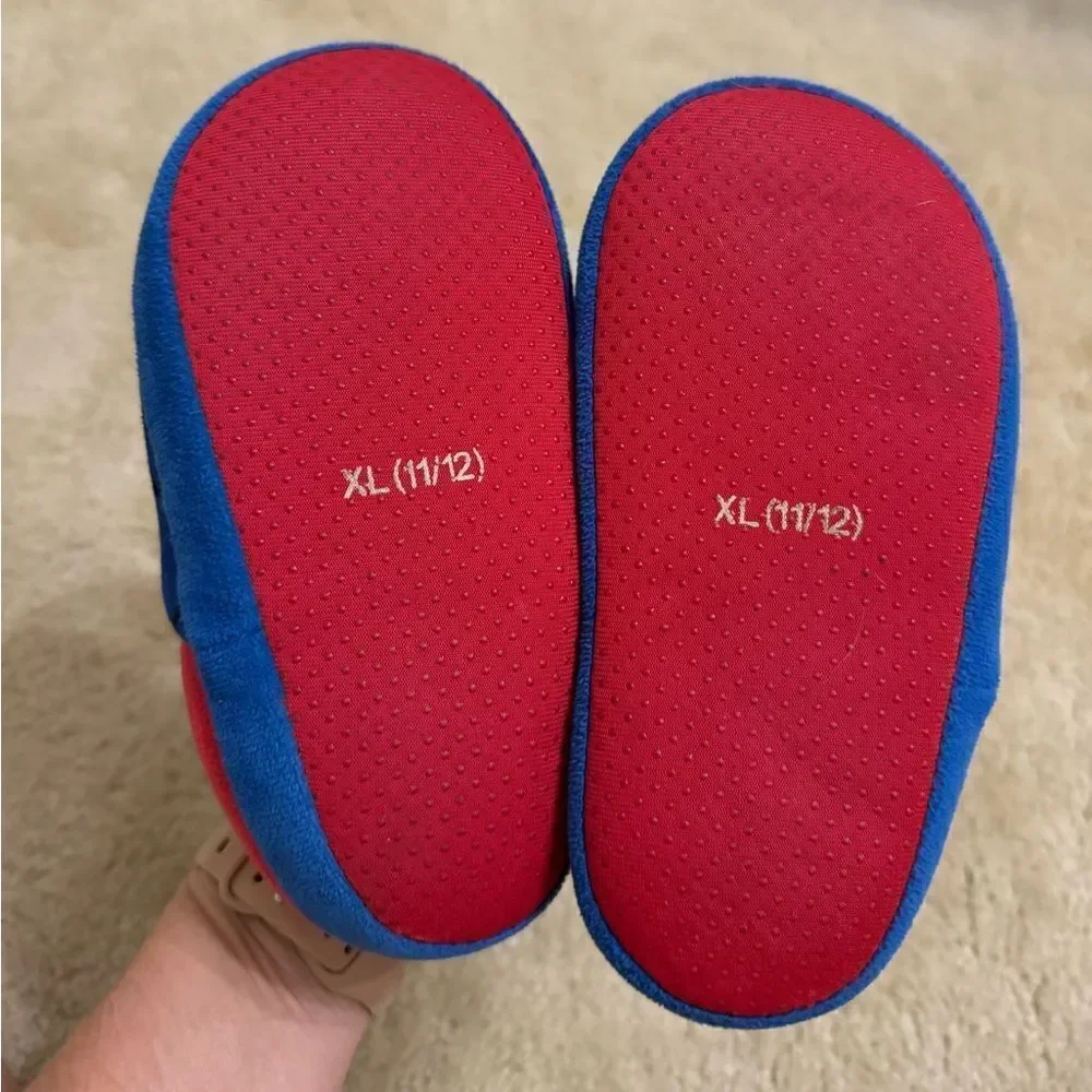 Toddler Marvel Spiderman Slippers 11/12